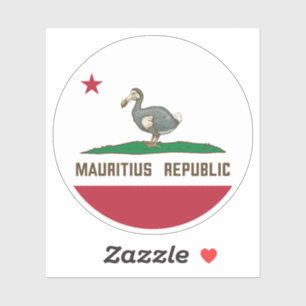 Mauritius Republic California Flag Dodo