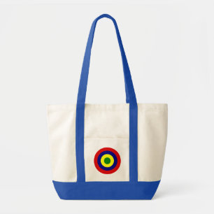 Mauritius roundel country flag symbol army militar tote bag