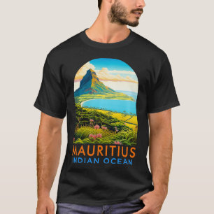 Mauritius Travel Summer Vacation Mauritius Indian T-Shirt