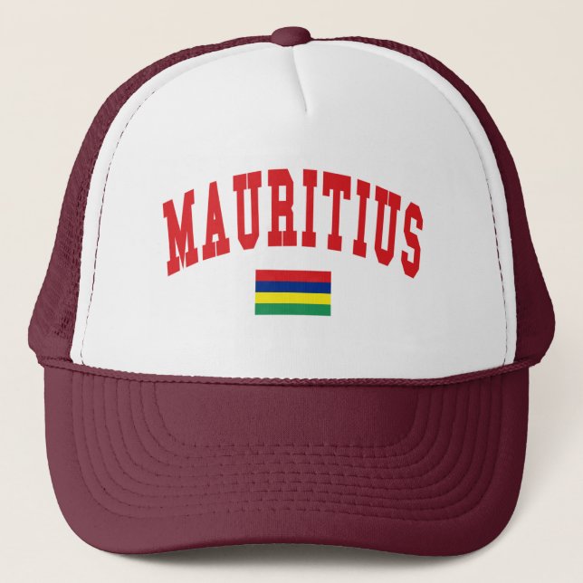 MAURITIUS TRUCKER HAT (Front)