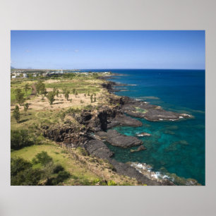 Mauritius, Western Mauritius, Belle Vue, Ocean Poster