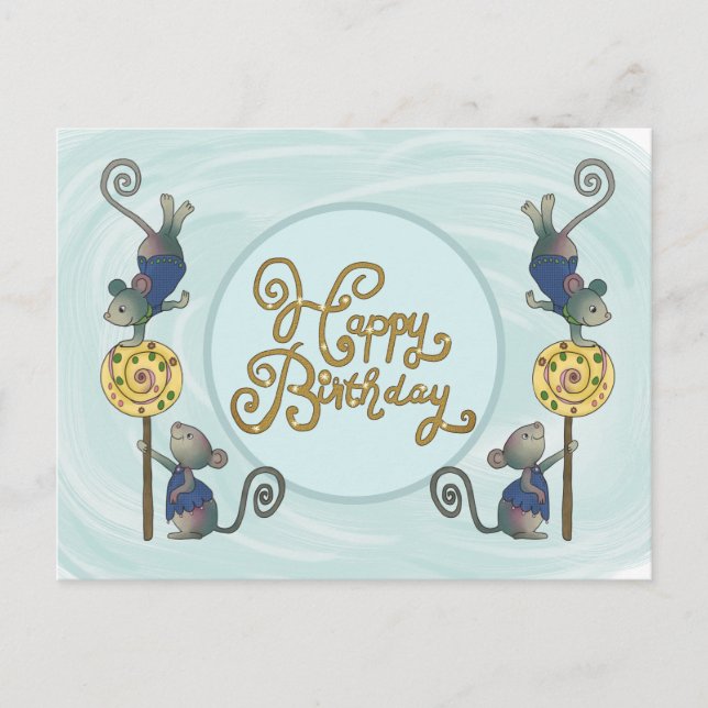 Mäusefest Postcard (Front)