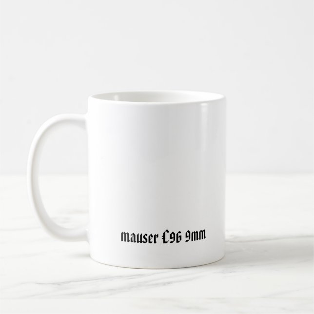Mauser C96 9mm Coffee Mug (Left)