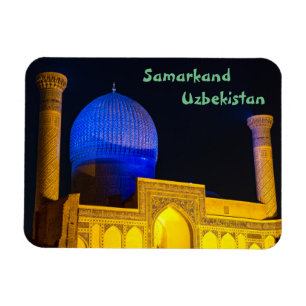 Mausoleum of Amir Timur - Samarkand, Uzbekistan Magnet