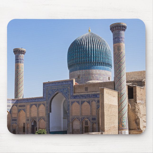 Mausoleum of Amir Timur - Samarkand, Uzbekistan Mouse Pad (Front)