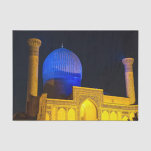 Mausoleum of Amir Timur - Samarkand, Uzbekistan Tissue Paper