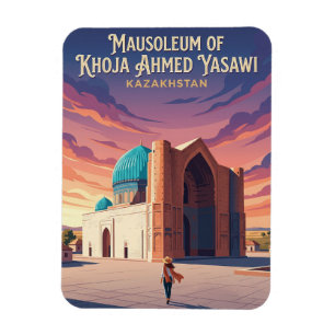 Mausoleum of Khoja Ahmed Yasawi Kazakhstan Magnet