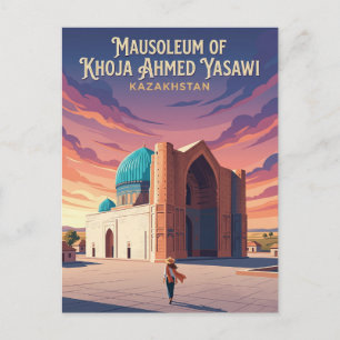 Mausoleum of Khoja Ahmed Yasawi Kazakhstan Postcard