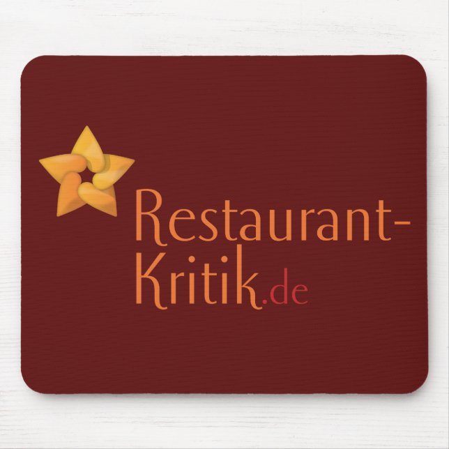 Mauspad von Restaurant-Kritik.de Mouse Pad (Front)