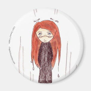 Mauvais aimant de jour de cheveux