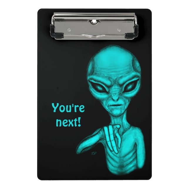 Mauvais Alien, Tu es le prochain ! Porte-bloc (Devant)