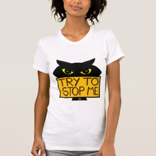 Mauvais Boogie -Le Chat- "Essayer De" T-Shirts pou