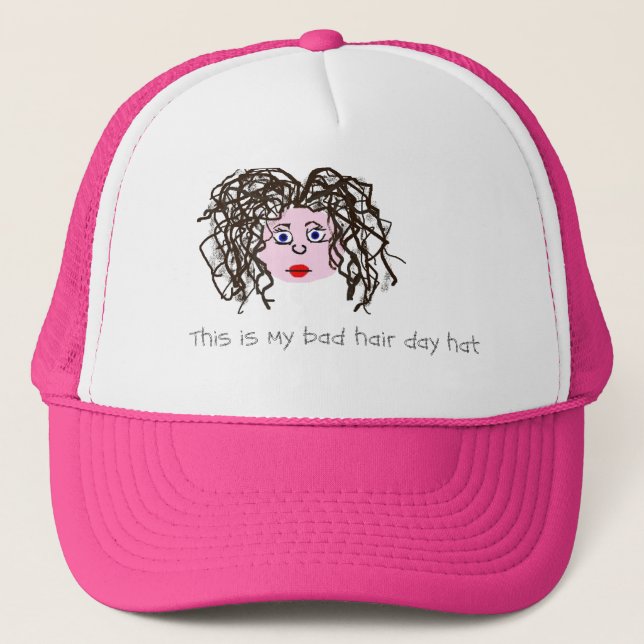 Mauvais casquette de jour de cheveux (Devant)