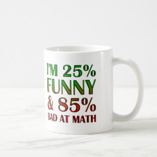 Mauvais En Maths Mug ou Tasse De Voyage Drôle