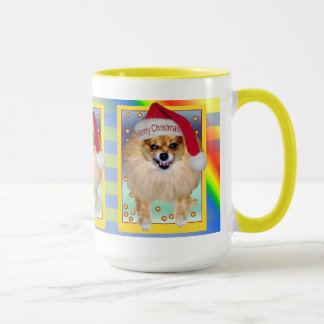 Mauvais Père Noël Noël d'arc-en-ciel de la tasse |