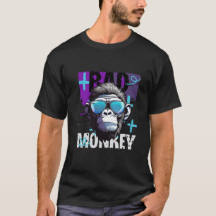 Mauvaise conception de T-shirt singe