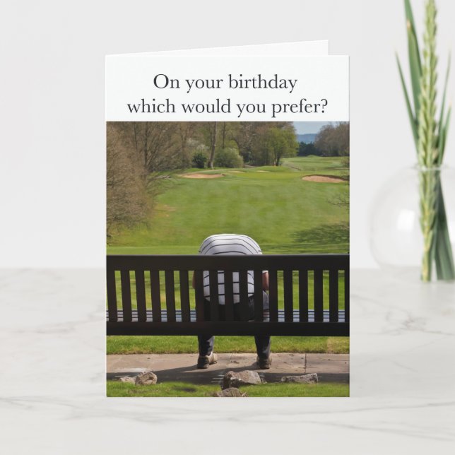 Mauvaise journée sur la carte d'anniversaire du go (Devant)