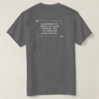 Mauvaises décisions T-shirt gris