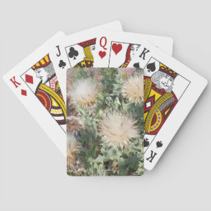 Mauvaises herbes sur un jeu de cartes