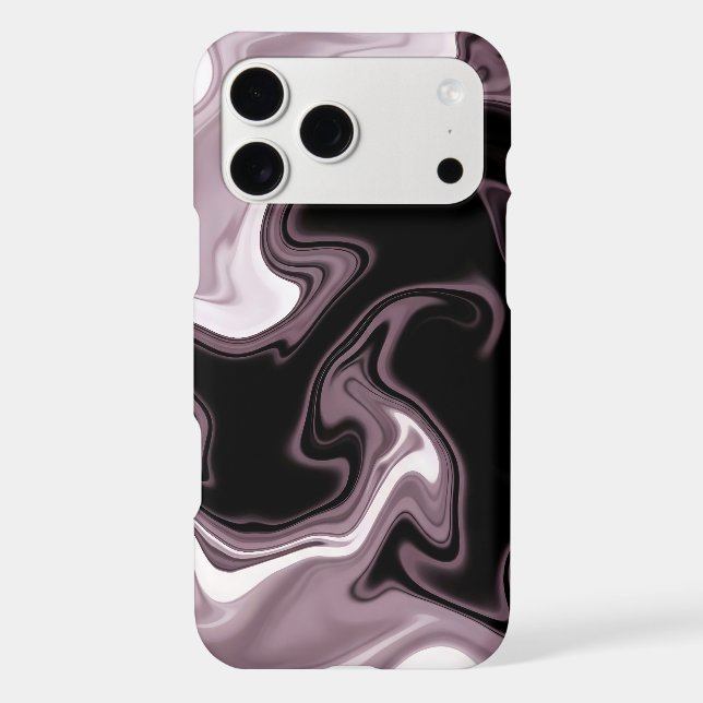 Mauve and Black mixture of colors (Back)