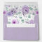 Mauve and Dusty Purple Flowers Elegant Watercolor