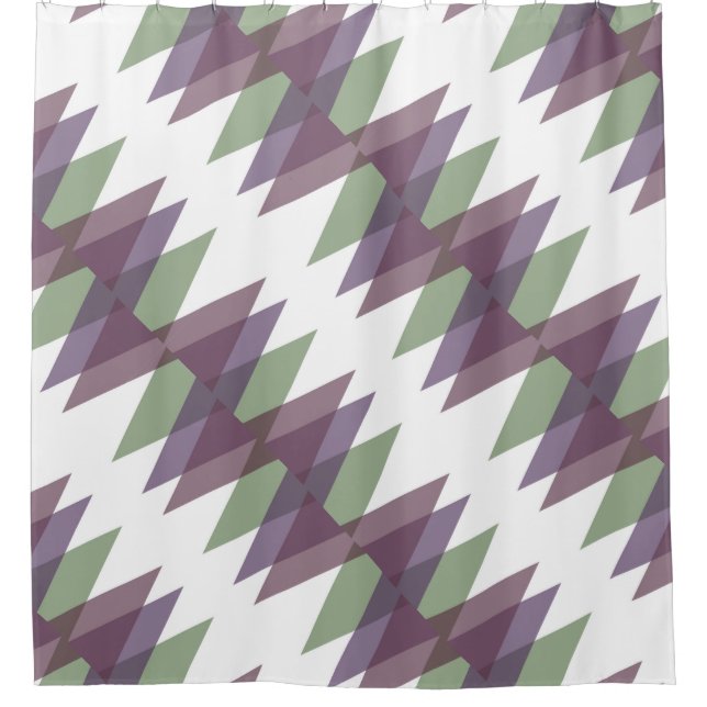 Mauve and green triangles (Front)