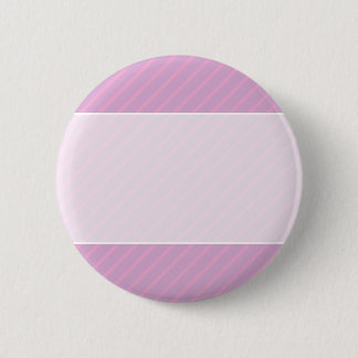 Mauve and Pink Diagonal Striped Pattern. 2 Inch Round Button