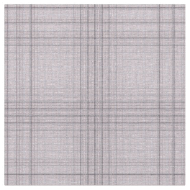 Mauve Blue Grid Checks I Fabric (Close Up)