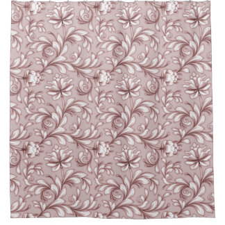 Mauve Floral Flourish Flowers Rose Neutral