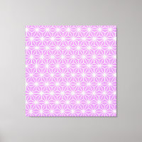 Mauve Geometric Art Deco Style Triangles Pattern