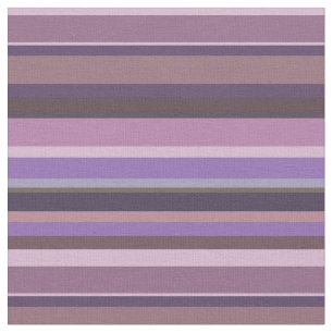 Mauve horizontal stripes fabric
