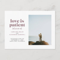 Mauve Love is Patient But We Are Not Elopement