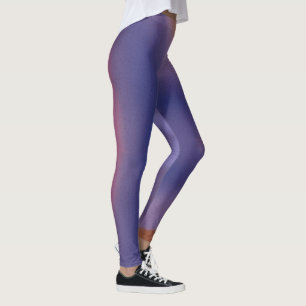 “Mauve Mirage Flow” – Abstract Pink Blue Peach Leggings