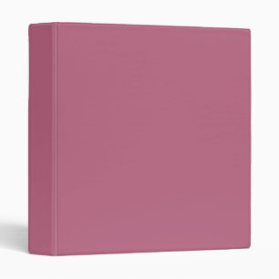 Mauve Pink Binder