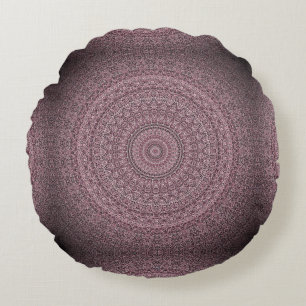 Mauve Pink - HAMbWG Round Pillow