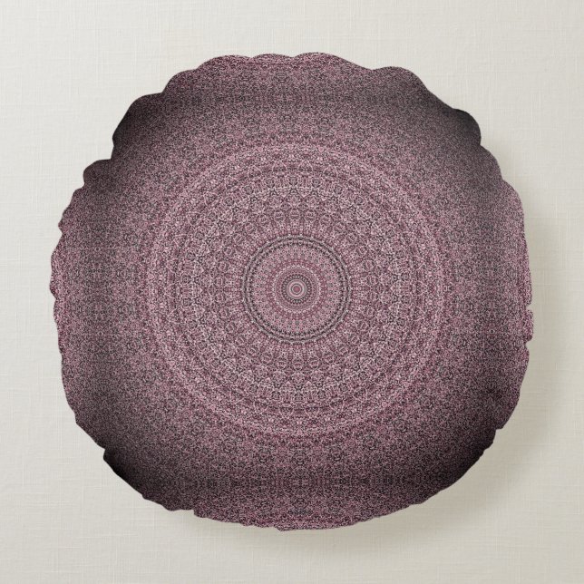 Mauve Pink - HAMbWG Round Pillow (Front)