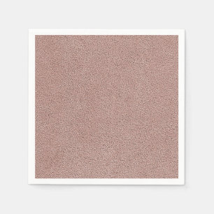 Mauve Pink Ultrasuede Look Napkin