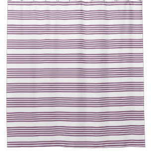 Mauve purple and white five stripes pattern