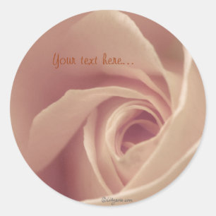 Mauve Rose Wedding Seals