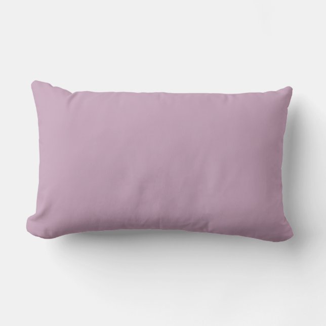 Mauve Solid Colour Pillow (Front)