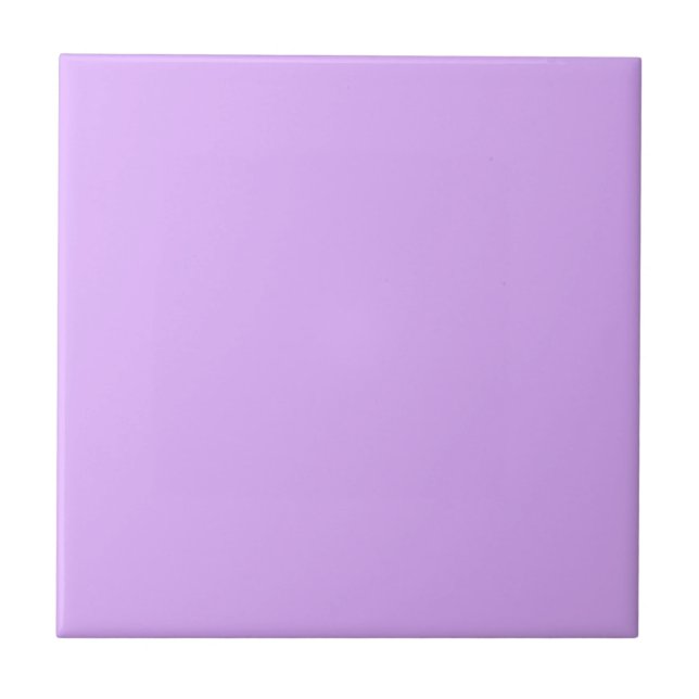 Mauve Solid Colour Tile (Front)