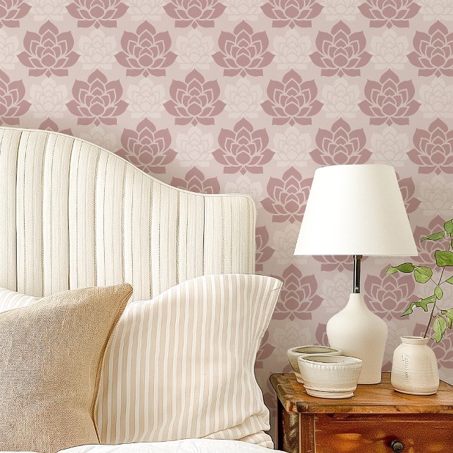 Mauve Sophisticated Succulent Wallpaper (Creator Uploaded)
