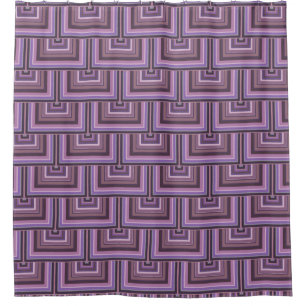 Mauve stripes square scales pattern