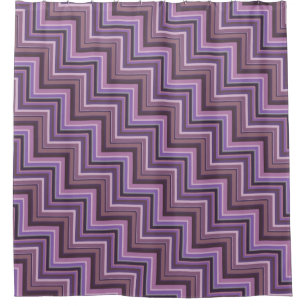 Mauve stripes stairs pattern
