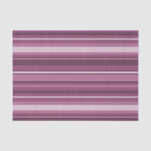 Mauve stripes tissue paper