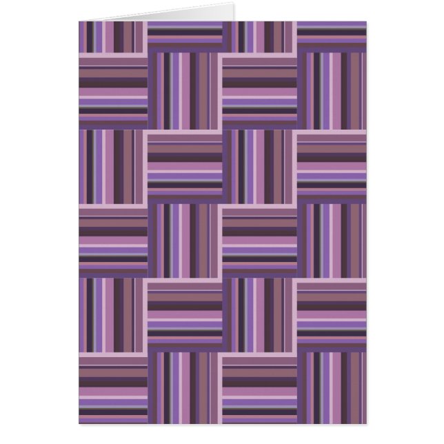 Mauve stripes weave pattern (Front)