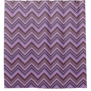 Mauve zigzag stripes