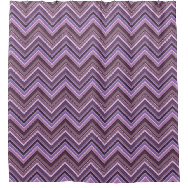 Mauve zigzag stripes (Front)