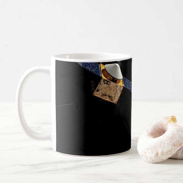 Maven Spacecraft. Coffee Mug (With Donut)