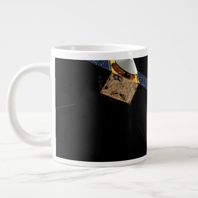 Maven Spacecraft. Large Coffee Mug (Left)
